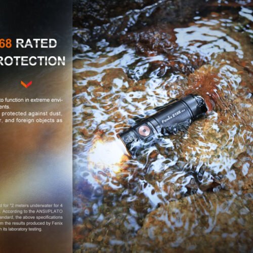 LED Flashlight Fenix E18R V2.0