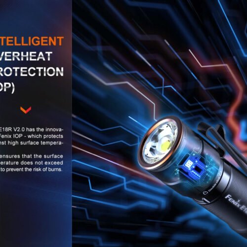 LED Flashlight Fenix E18R V2.0