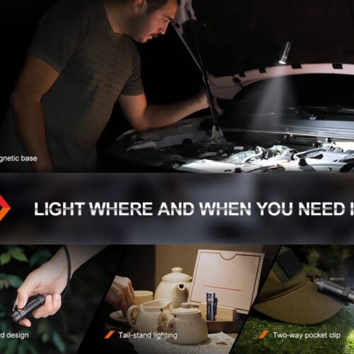 LED Flashlight Fenix E18R V2.0