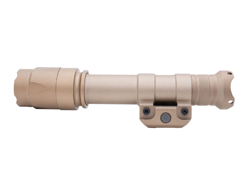 STRIKE WL1080 Tactical Flashlight with RIS Mount, 1080 lm - Tan