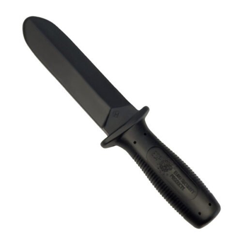 5974 ESP Plastic Training knife, Round Tip (Hard) - Black