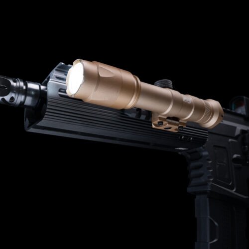 STRIKE WL1080 Tactical Flashlight with RIS Mount, 1080 lm - Tan