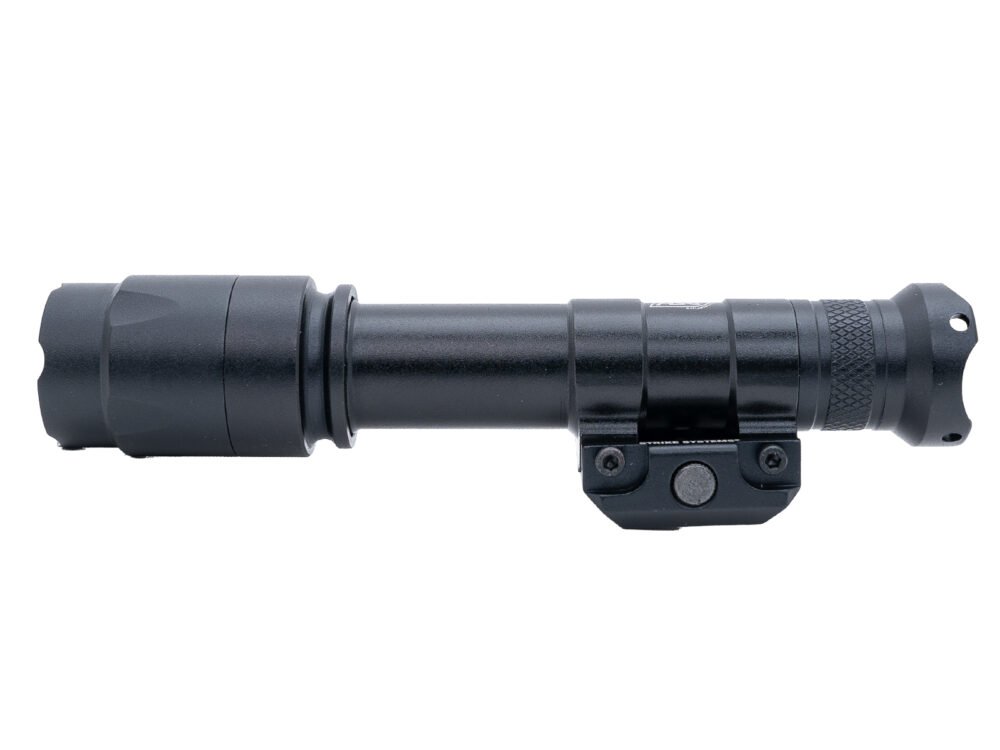 STRIKE WL1080 Tactical Flashlight with RIS Mount, 1080 lm - Black