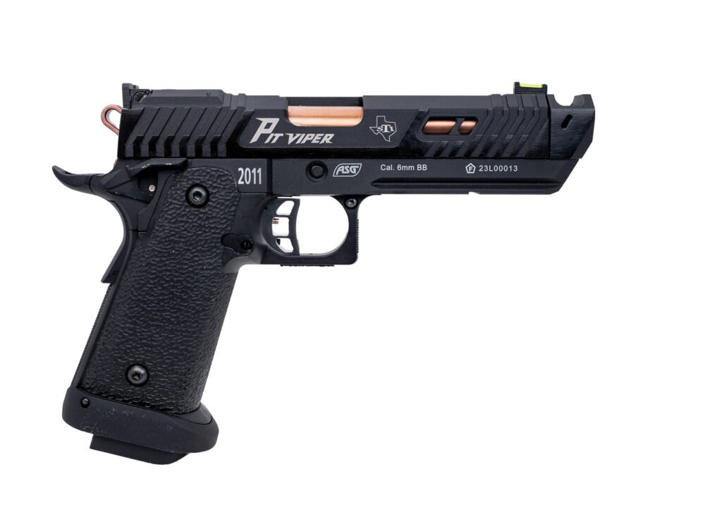 ASG STI Pit Viper GBB CO2 Blowback, metal slide - Black