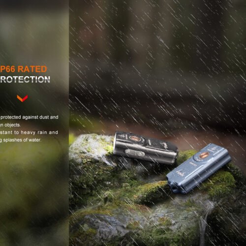 Flashlight Fenix E03R V2.0 - Grey