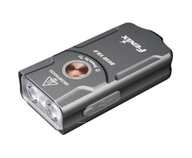 Flashlight Fenix E03R V2.0 - Grey