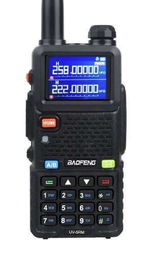 Radio Baofeng UV-5RM , tri-band, USB-C (VHF,UHF)