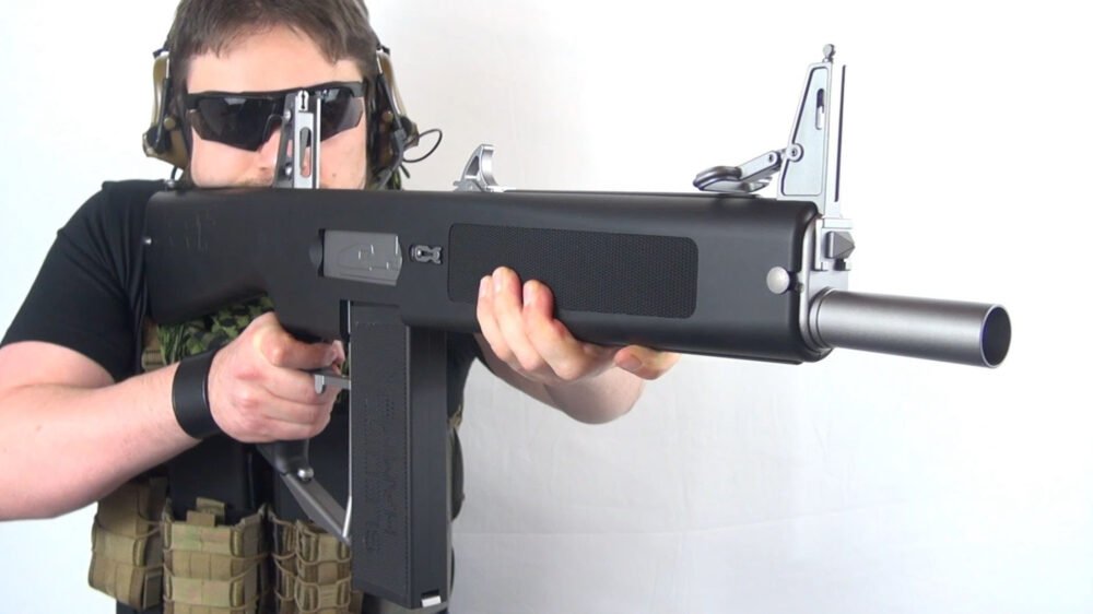 TM Automatic AEG Shotgun AA-12, 3-Shot - Black