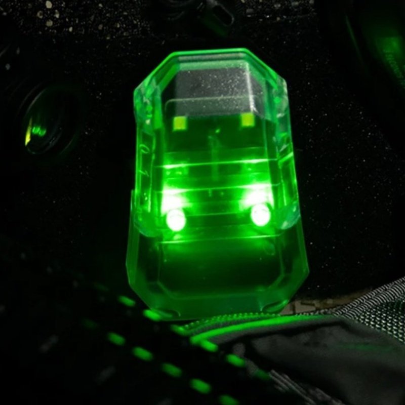 EARMOR F101 Stealth Identification Beacon, IPX8 (Green/White/IR Light) - Black
