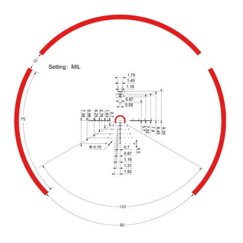 CONSTANTINE 1-8x24 RAR LPVO Riflescope