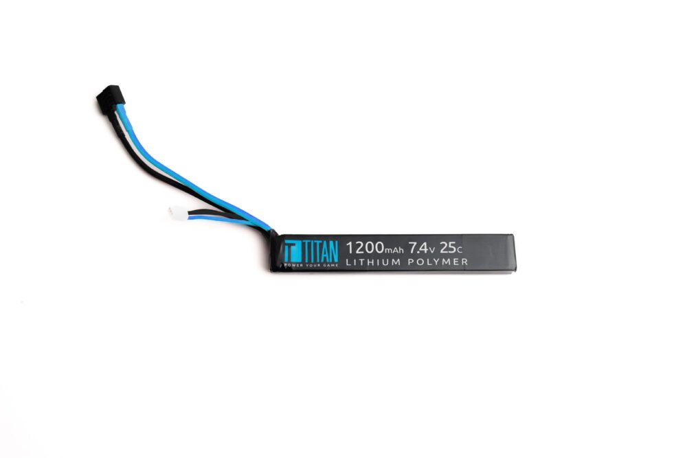 Li-Pol battery TITAN 7,4V 1200mAh, 25C - Stick (buffer)