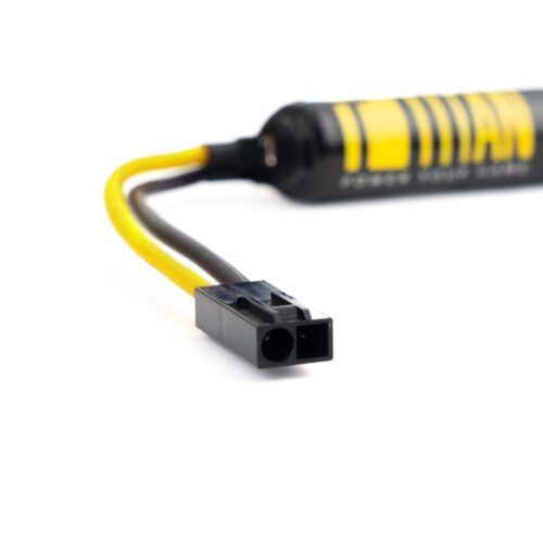 NiMH battery TITAN 9.6V 1700mAh, small Tamiya - Stick (AK)