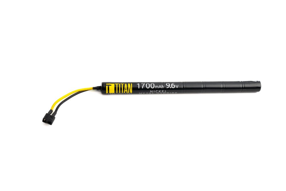 NiMH battery TITAN 9.6V 1700mAh, T-Dean - Stick (AK)