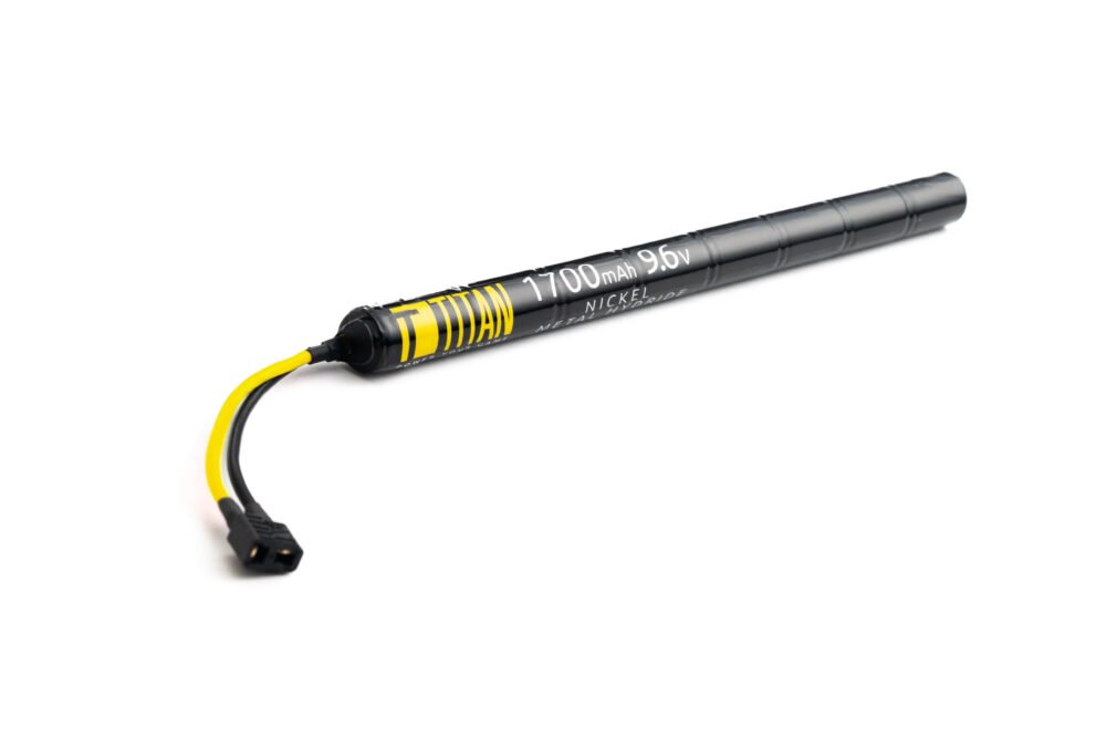 NiMH battery TITAN 9.6V 1700mAh, T-Dean - Stick (AK)