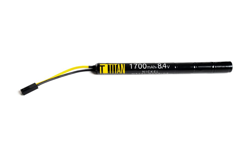 NiMH battery TITAN 8.4V 1700mAh, small Tamiya - Stick (AK)