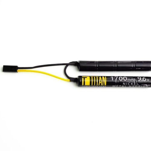 NiMH battery TITAN 9.6V 1700mAh, small Tamiya - Nunchuk (dual)