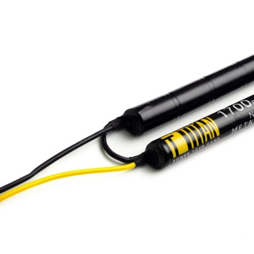 NiMH battery TITAN 9.6V 1700mAh, small Tamiya - Nunchuk (dual)