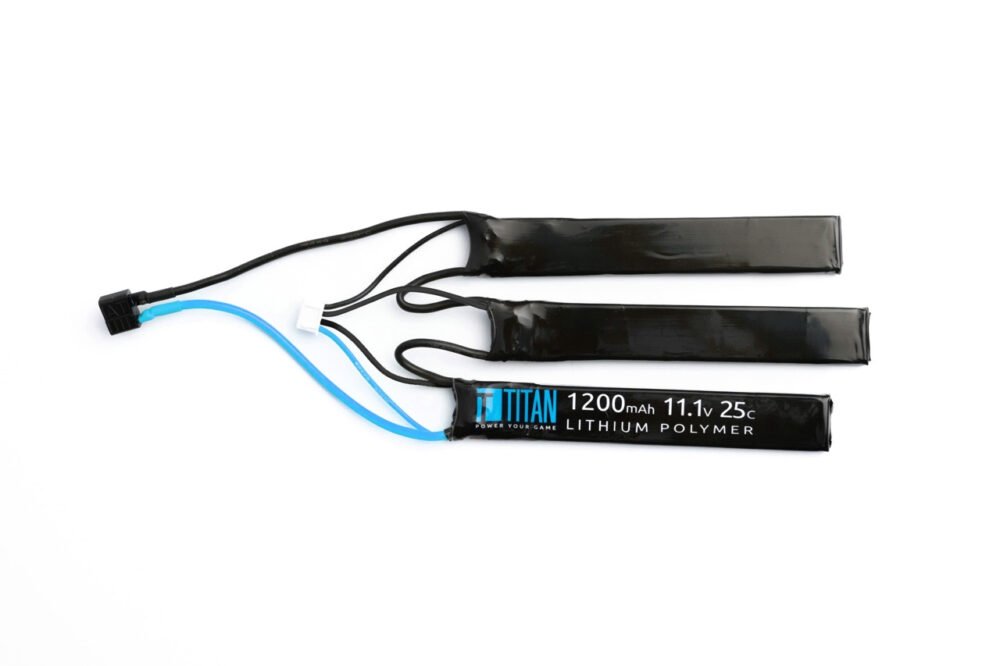 Li-Pol battery TITAN 11,1V 1200mAh, 25C (T-Dean) - Crane (3-pieces)