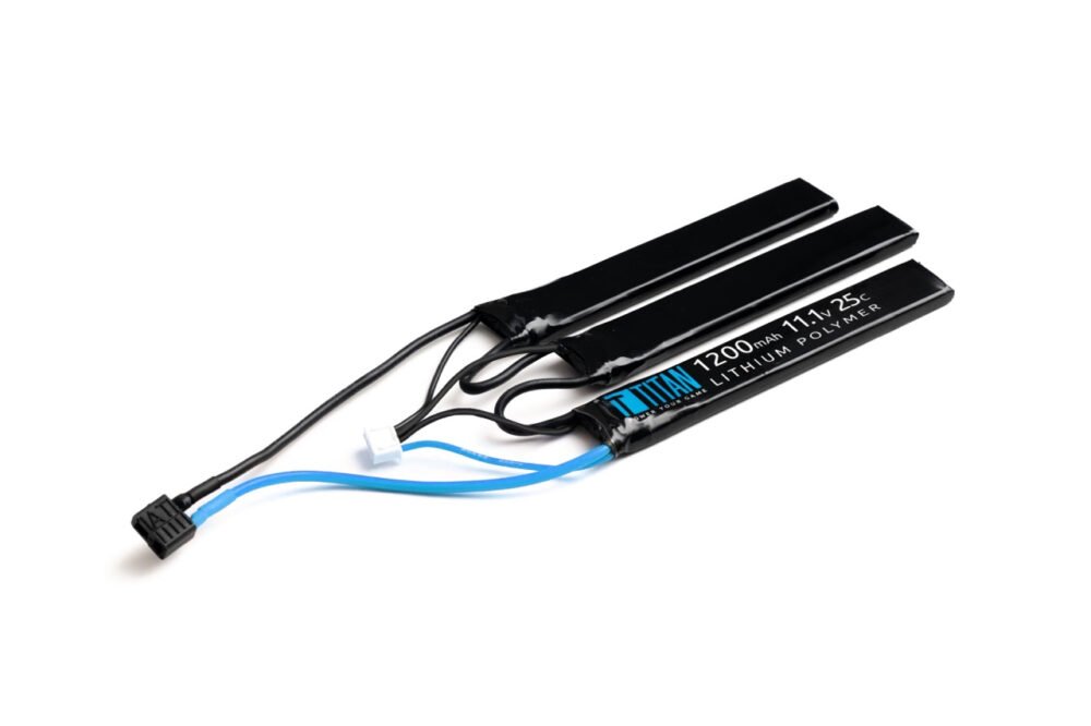 Li-Pol battery TITAN 11,1V 1200mAh, 25C (T-Dean) - Crane (3-pieces)