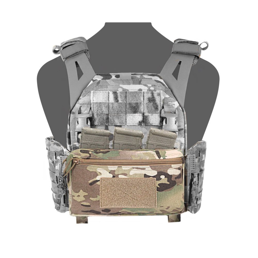 WAS Triple Snap MAG Molle Utility Pouch (AR15 / AK) - MultiCam(R)