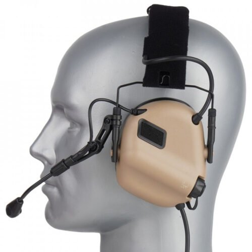 EARMOR M32 PLUS Electronic Tactical Headset - Black