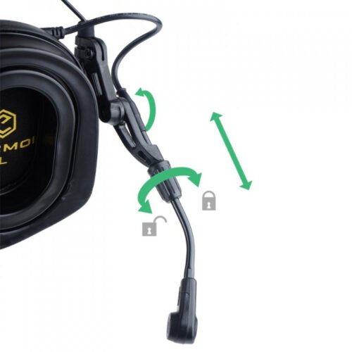 EARMOR M32 PLUS Electronic Tactical Headset - Coyote Brown