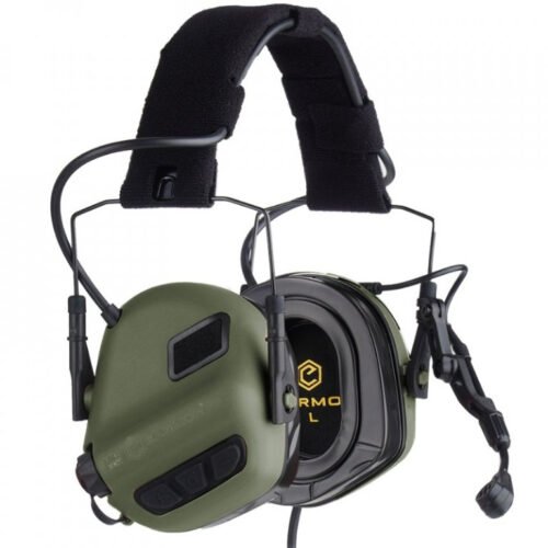 EARMOR M32 PLUS Electronic Tactical Headset - Foliage Green