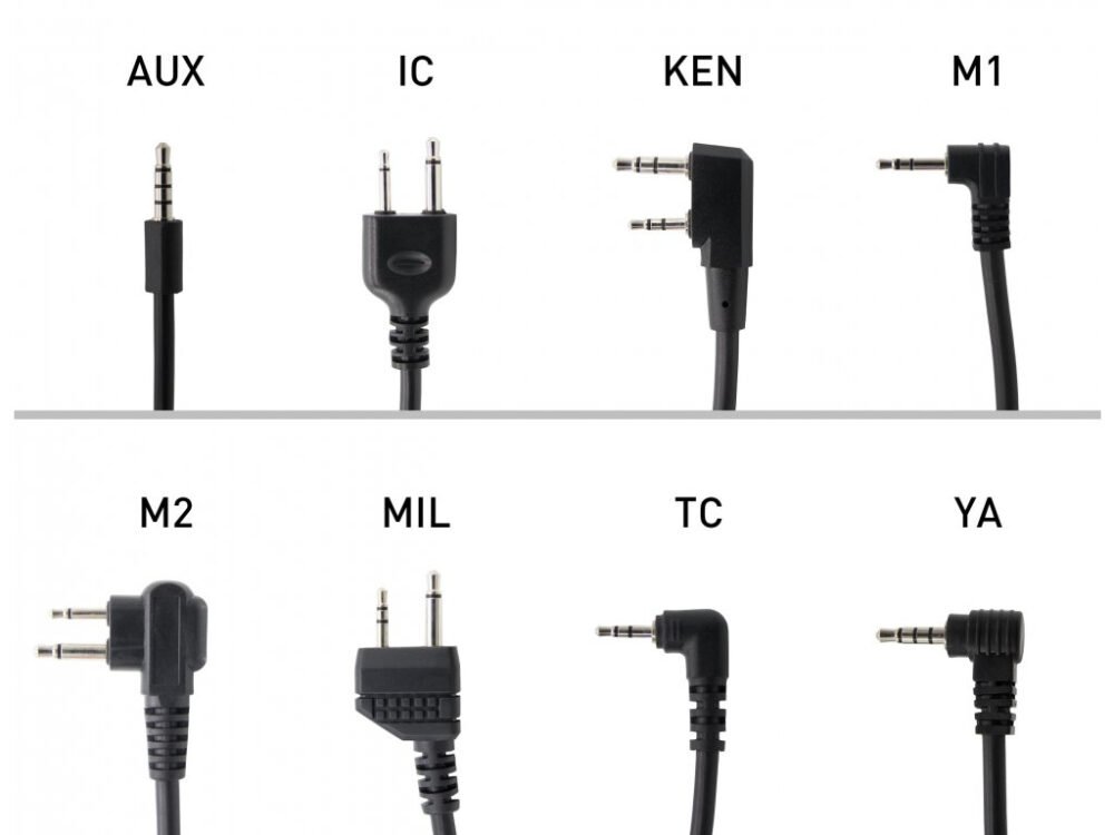 EARMOR M51 PTT, Motorola 1-pin Connector
