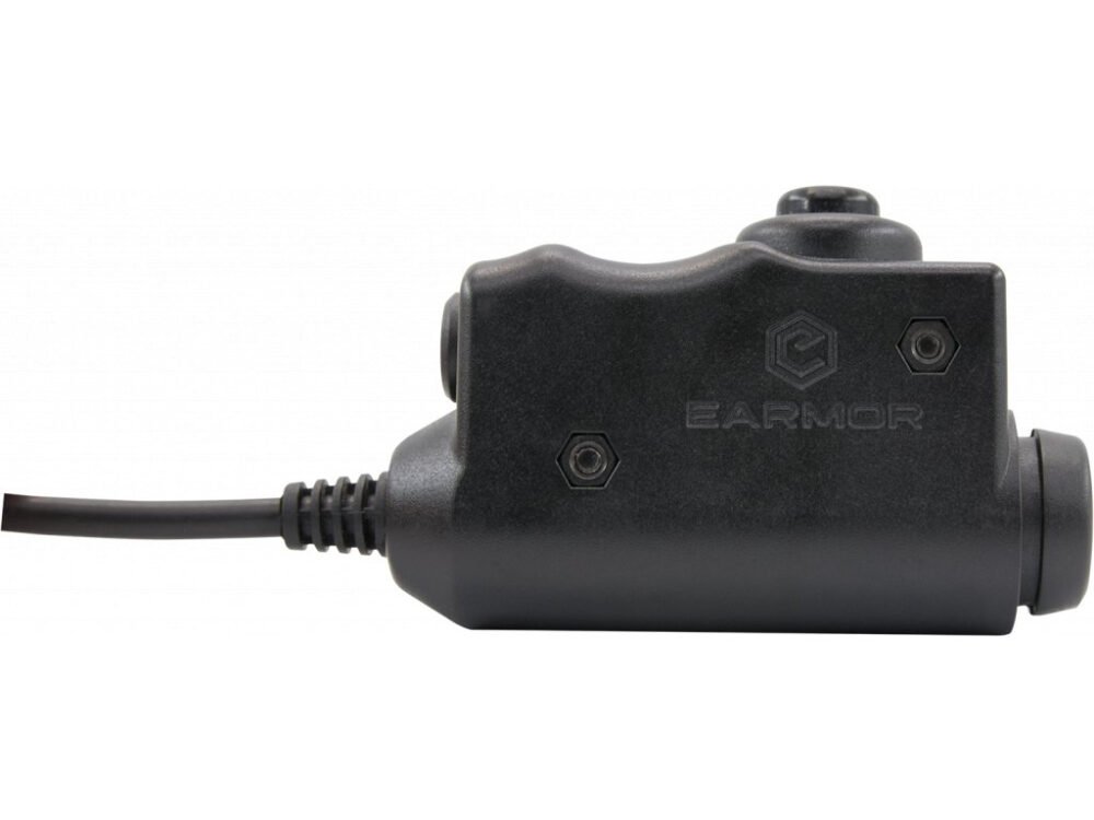 EARMOR M51 PTT, Kenwood / Baofeng 2-pin Connector