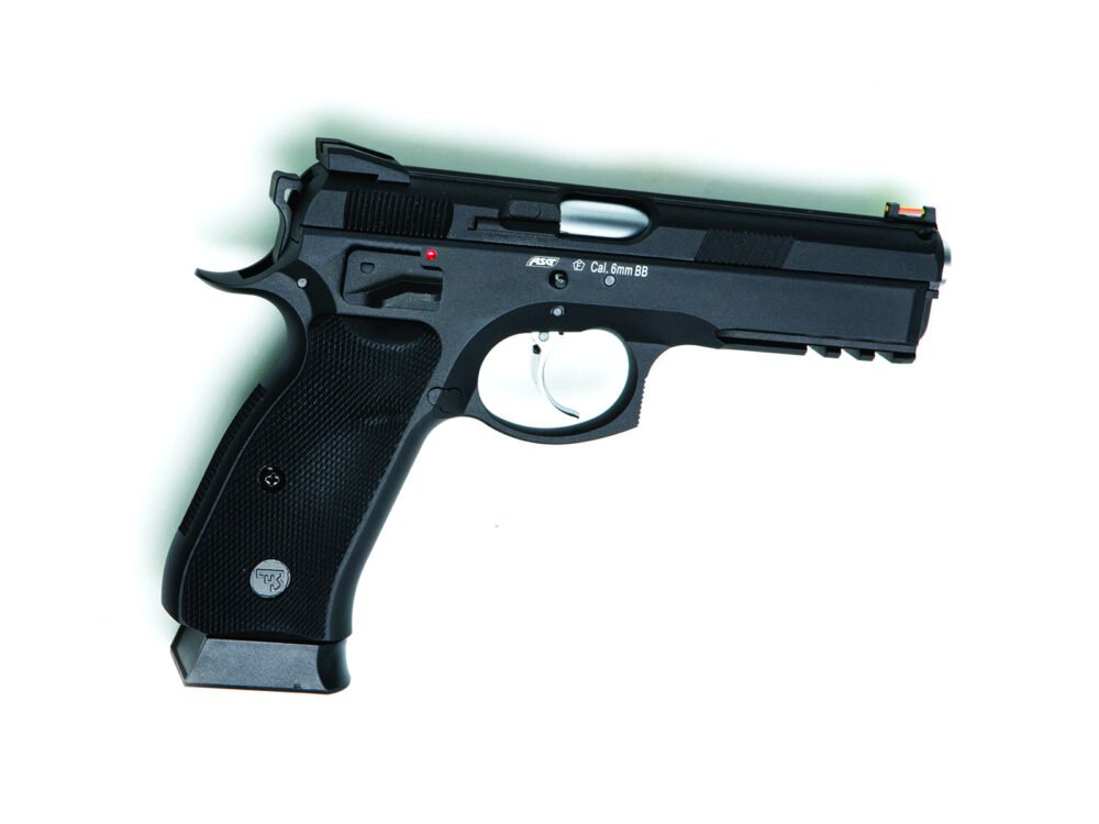 ASG CZ 75 SP-01 SHADOW GBB Pistol - Black