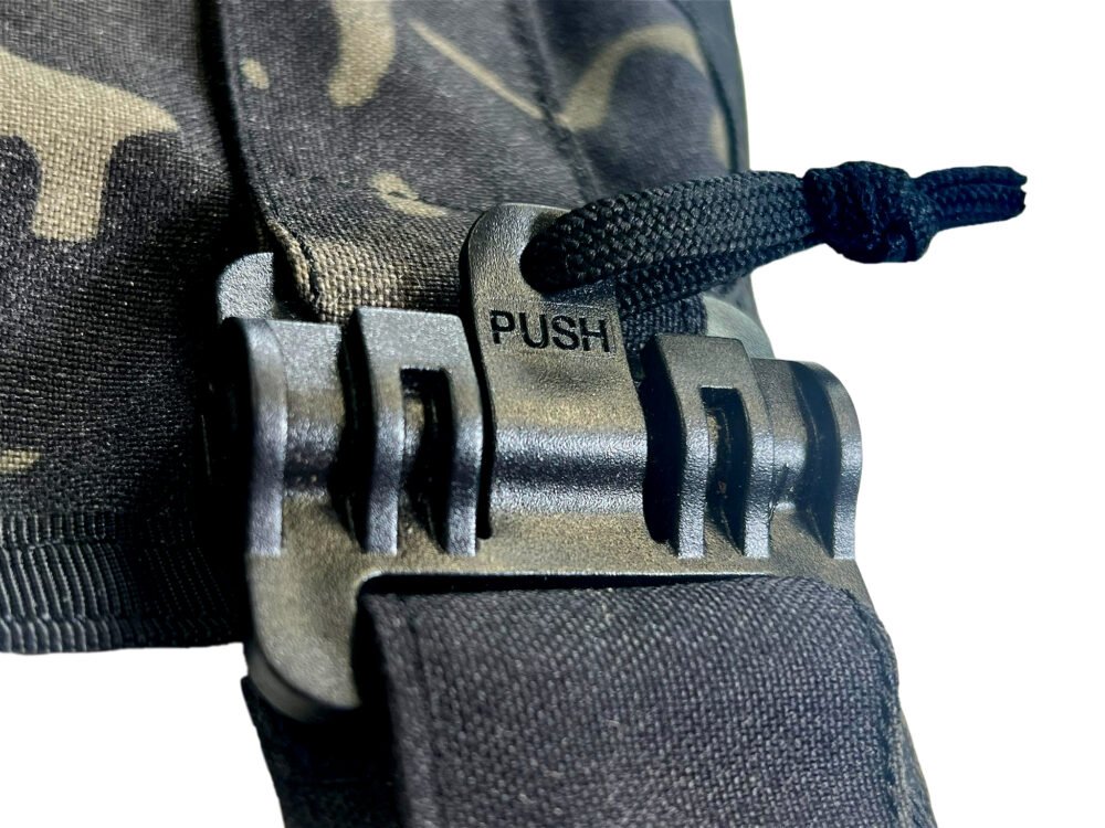 ANAREUS Tactical Grill Apron GrillCommander, Laser-cut - MC Black