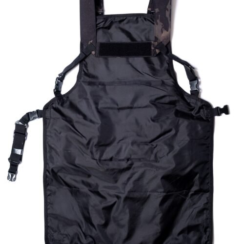 ANAREUS Tactical Grill Apron GrillCommander, Laser-cut - MC Black