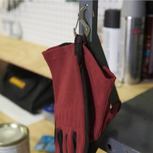 60533 S-Biner(R) Hook 'N Hold(TM) Carabiner, Small - Silver (2 pcs)