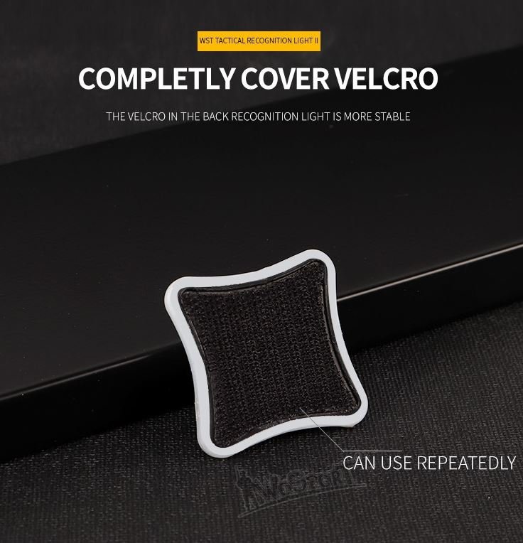 WST Tactical Signal Light II, 4 x 4 cm - Green