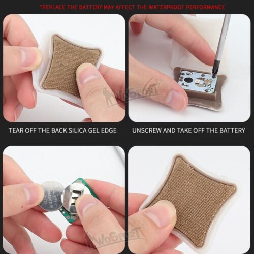 WST Tactical Signal Light II, 4 x 4 cm - Green