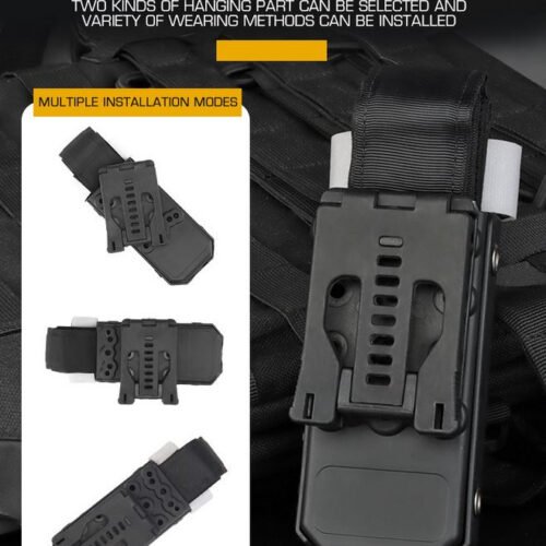 WST Molle Plastic Pouch and CAT Tourniquet (Dummy), Set - Green