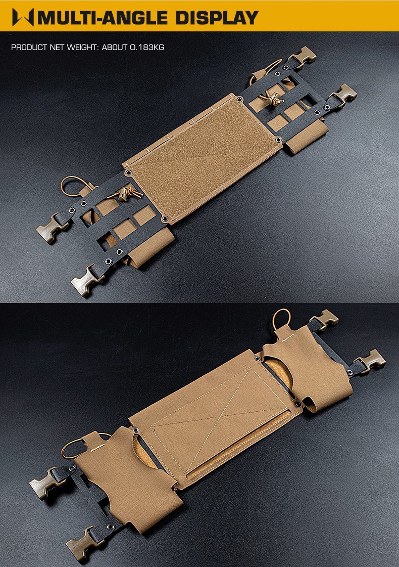 WST MK4 Chest Rig Expansion Chassis II - Black