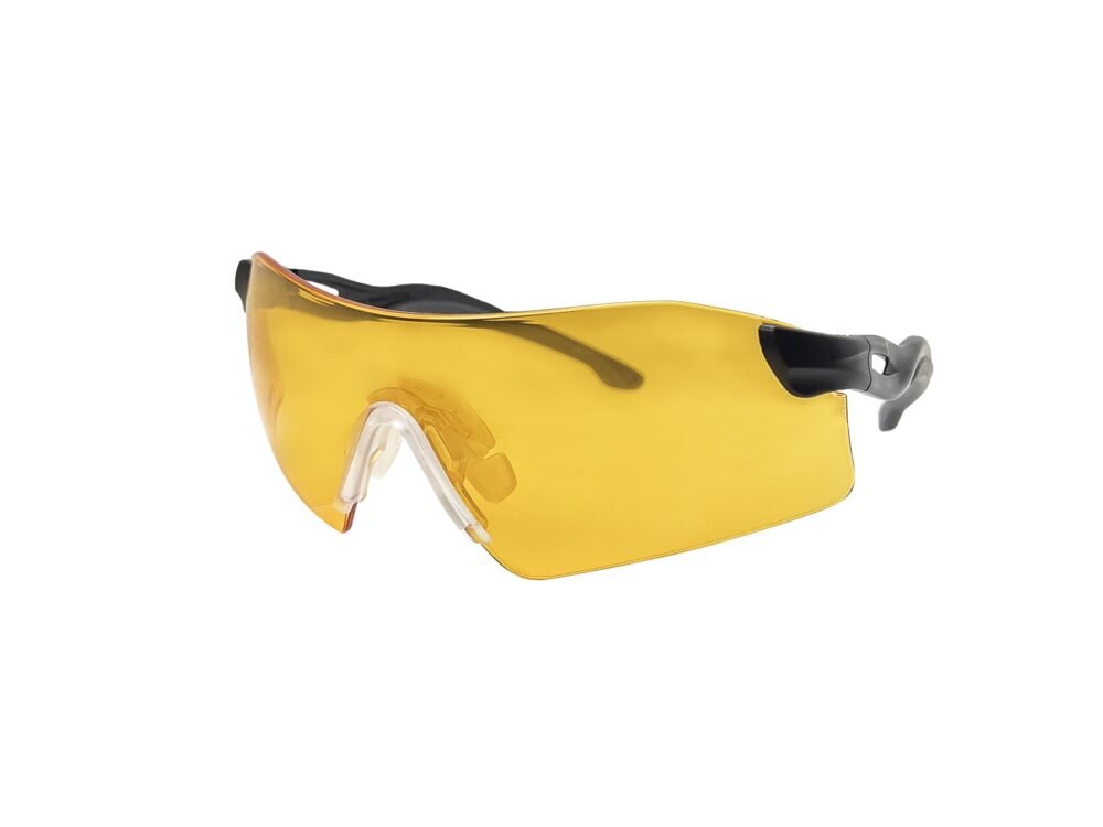 61024 STRIKE DROP ZONE Protective Glasses, 4 Lenses H2X Anti-Fog - Black