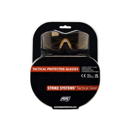 61026 STRIKE DROP ZONE Protective Glasses, 4 Lenses H2X Anti-Fog - Black
