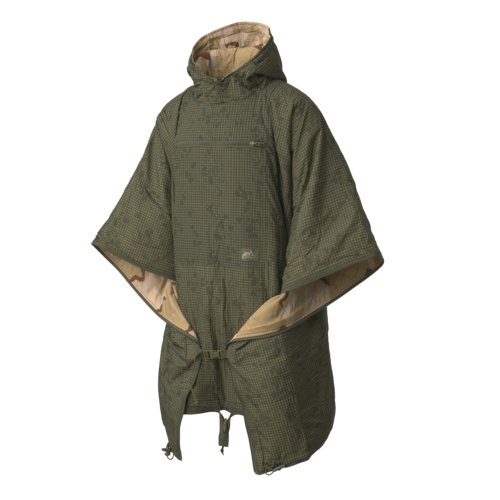 HELIKON Reversible Poncho SWAGMAN ROLL(R) - Pencott Wildwood / Pencott Snowdrift