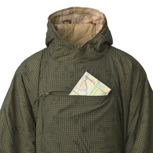 HELIKON Reversible Poncho SWAGMAN ROLL(R) - Pencott Wildwood / Pencott Snowdrift