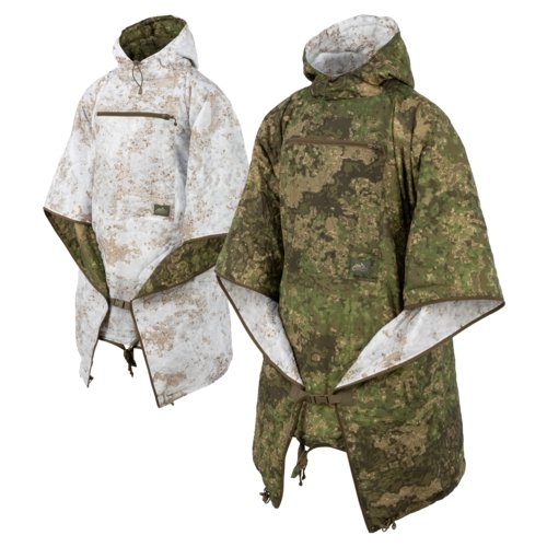 HELIKON Reversible Poncho SWAGMAN ROLL(R) - Pencott Wildwood / Pencott Snowdrift