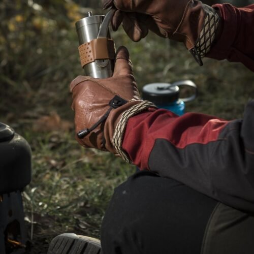 HELIKON Hand Coffee Grinder CAMP - Stainless steel