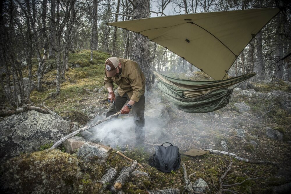 HELIKON Bivouac Tent SUPERTARP(R), Small - US Woodland