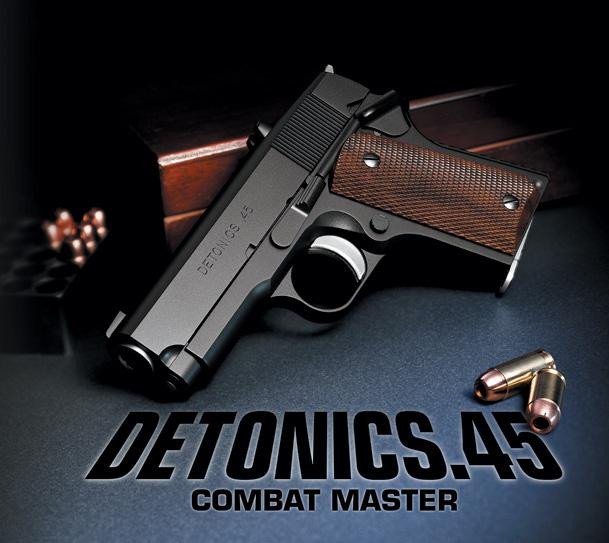 TM GBB gas pistol Detonics.45 Combat Master - Black