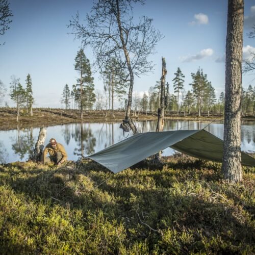 HELIKON Bivouac Tent SUPERTARP(R), Large - PenCott(R) WildWood(TM)