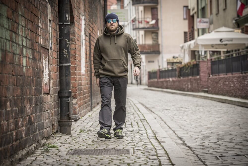 HELIKON Sweatshirt Urban Tactical Lite (Kangaroo) - Green