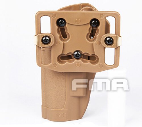 6140 FMA CQC Serpa Belt Holster (Colt M1911), Right Hand - Tan