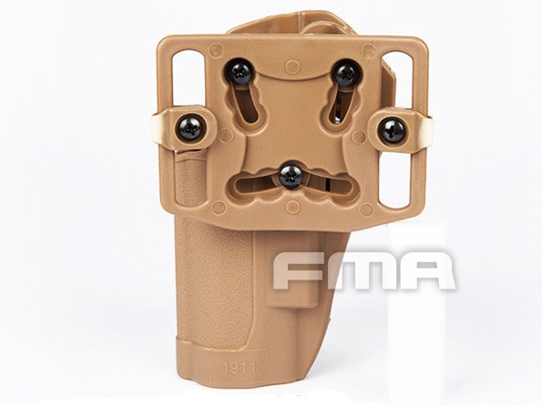 6140 FMA CQC Serpa Belt Holster (Colt M1911), Right Hand - Tan