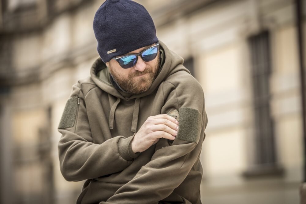 HELIKON Sweatshirt Urban Tactical Lite (Kangaroo) - Grey